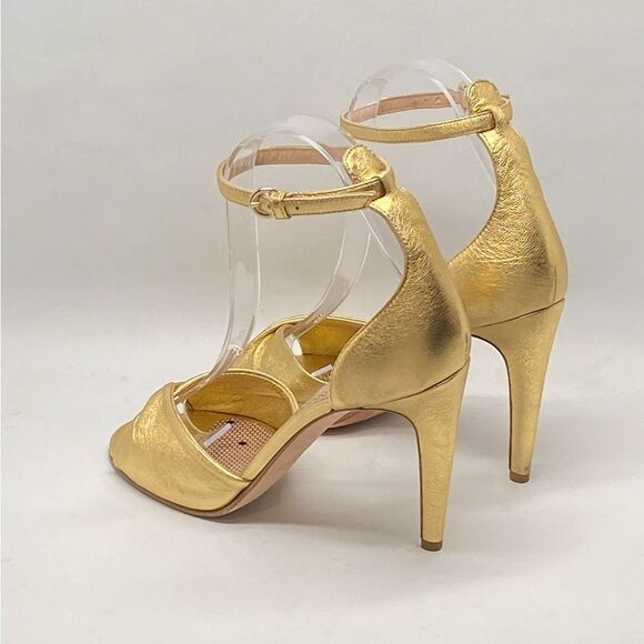 Red Valentino Leather Stilleto Sandals size 36.5 - Picture 4 of 10